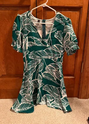 ZC green dress thumbnail 1
