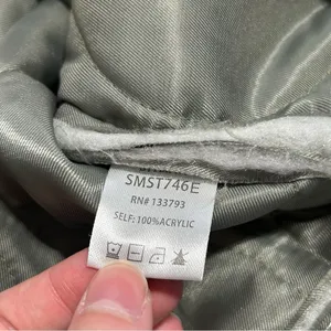 POL Cream Cable-Knit V-Neck Sweater with Olive Sleeve Panels thumbnail 13