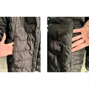 The North Face Women’s Black Hooded Long Puffer Coat thumbnail 5