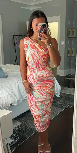 Funky Neon Dress thumbnail 1
