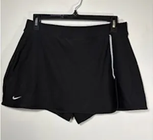 NIKE Tennis Skort Medium Black Fit Dry Athletic‎ Skirt Tenniscore Activewear thumbnail 1