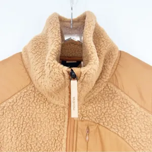 Indyeva Cordero Full Zip Sherpa‎ Vest Women's Size M Tan Gorpcore thumbnail 6