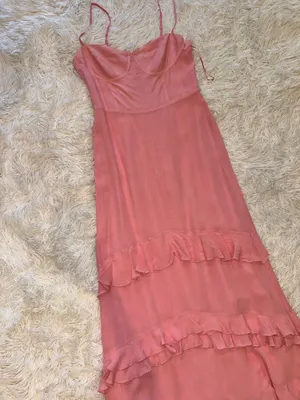 NEW REFORMATION Ellora midi pink sleeveless dress sz 10 thumbnail 5