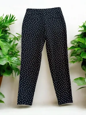 Ann Taylor Polka Dot Dress Pants Size 4 thumbnail 2