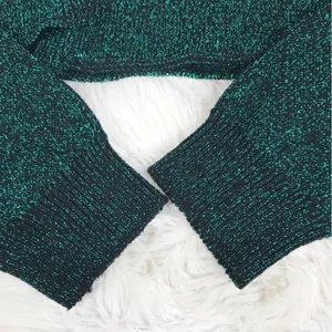 FREE PEOPLE Emmaline Metallic Green Cardigan Long‎ Sleeve Goth Dark Romantic XS thumbnail 8