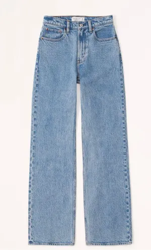 Abercrombie 90’s relaxed High-Rise Jeans thumbnail 1
