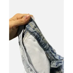 American Eagle 90s Boyfriend Shorts‎ Womens 6 Light Wash Distressed Denim thumbnail 6