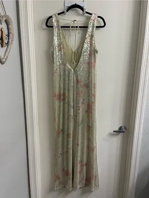 Bardot Eloda Sequin Midi Dress Size US 12 thumbnail 7