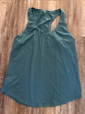 Lululemon Teal Tank Top - Size 6 thumbnail 1