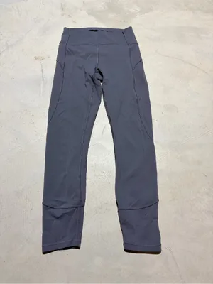 Lululemon in movement 7/8 Gray Leggings 6 thumbnail 2