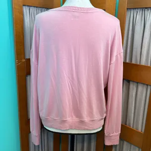 Splendid Light Pink long sleeve Sweater thumbnail 6