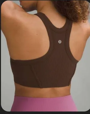 Lululemon Ribbed High Neck Bra thumbnail 2