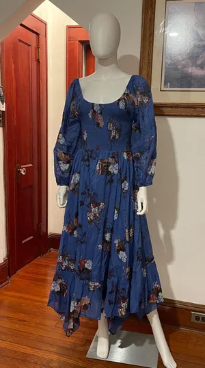 NWT free people morning glory maxi dress M thumbnail 4