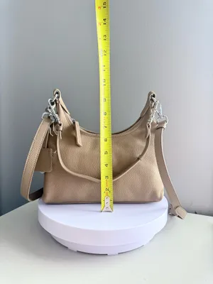Pebbled faux Leather Hobo Bag thumbnail 7