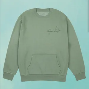 Taylor Swift Self-Titled Danced All Night Long Kanga Pocket Crewneck in Green thumbnail 1
