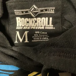 Rock and Roll denim sweatshirt thumbnail 5