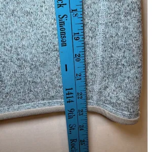 Patagonia Better Sweater 1/4 Zip Pullover‎ Womens Small Blue Heather Fleece thumbnail 8