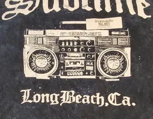 Large Sublime Demin Blue Graphic T-Shirt thumbnail 3