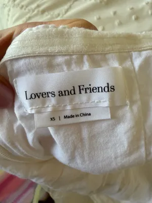 Lovers + Friends White Mini Dress Revolve thumbnail 4