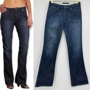 Joes Jeans Womens 28 Muse Bootcut Flare Mid Rise Thompson Wash Stretch Denim thumbnail 2