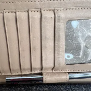 Michael Kors Checkbook Wallet Large Jet Set Travel‎ Signature Brown Monogrammed thumbnail 13
