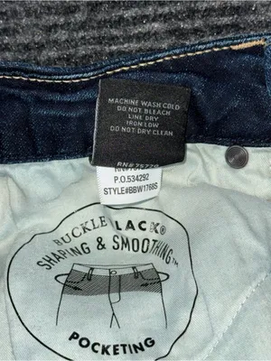 Buckle Black NWOT Fit No 13 Bootcut Stretch Jeans 24 x 30 Dark Wash BBW1768S thumbnail 10