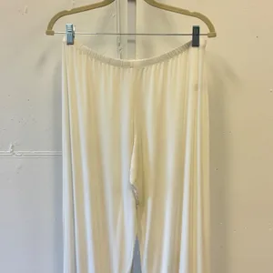 Eberjey Gisele Long Sleeve Pajama Set White Navy Blue Contrast Piping‎ Medium thumbnail 7