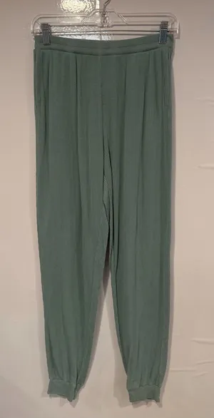 Alo ribbed Sage Green Lounge‎ Pants thumbnail 1