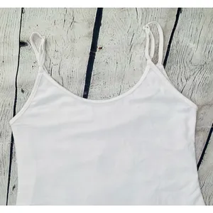 White Pearlescent Sequin Tank Top thumbnail 9