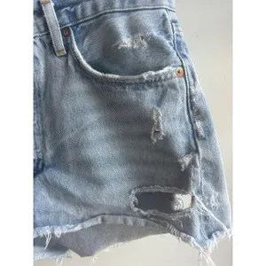 AGOLDE Parker Vintage Cut Off Denim Shorts Size 27 boho distressed designer thumbnail 4