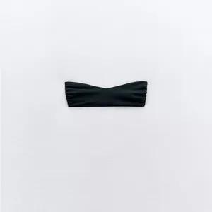 Zara new Chic‎ Black Strapless Bikini thumbnail 3