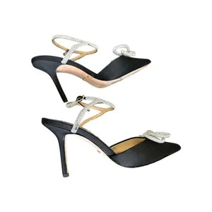 Badgley Mischka Jasmine Pointed Toe Pump Size 7 Sacred Stiletto style thumbnail 6