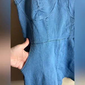 Derek heart size large denim jumper thumbnail 3