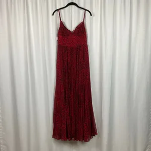 Fame and Partners Red Casablanca Maxi Dress Sz.4 NWT thumbnail 4