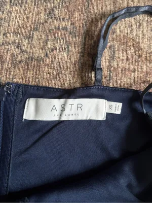 ASTR the Label Navy Lace Dress Size XS thumbnail 10