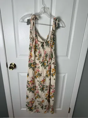 Reformation Twilight Dress in Milo Floral 12 thumbnail 4