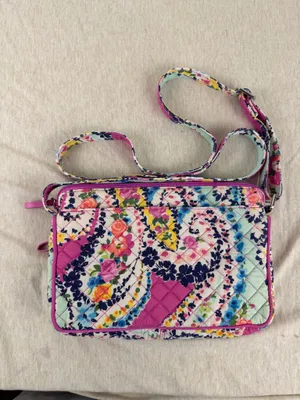 Vera Bradley Hipster Crossbody Wildflower Paisley Floral RFID thumbnail 6