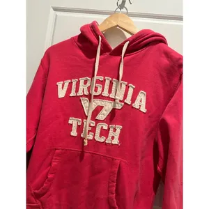 Pressbox‎ Virginia Tech Hokies Hoodie Sweatshirt Small Pink Casual thumbnail 2
