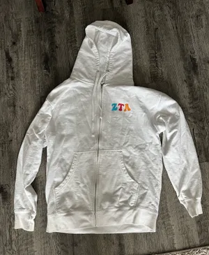 Zeta tau alpha zip-up hoodie thumbnail 1