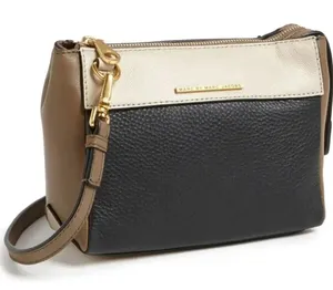 Marc by Marc Jacobs Shelter Island Colorblock Pebble Leather Crossbody Bag Tan thumbnail 1