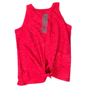 NFL Women's Large San Francisco 49ers Red Marathon Open Back‎ Tie Back Tank Top thumbnail 2