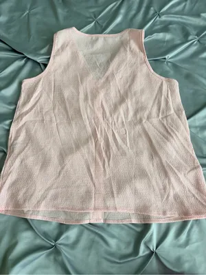 Soft Light Pink Sleeveless Tank & Shorts Pajama Set thumbnail 3