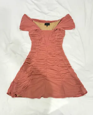 Majorelle Revolve Mesh Off The Shoulder Mini Dress thumbnail 4
