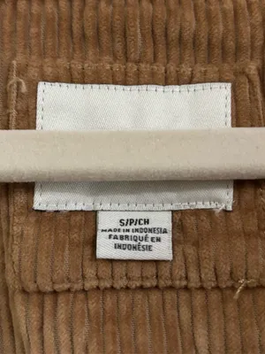 American Eagle Corduroy Suede Shacket thumbnail 3