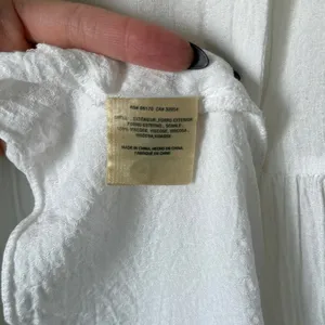 Anthropologie Yolanda Ivory Pleated Tunic Sleeveless Button Up Blouse Women's XS thumbnail 8