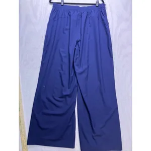 Fabletics Downtown Wide Leg Pant Women XL Purple Relaxed Fit Sweat Wicking Sport thumbnail 9