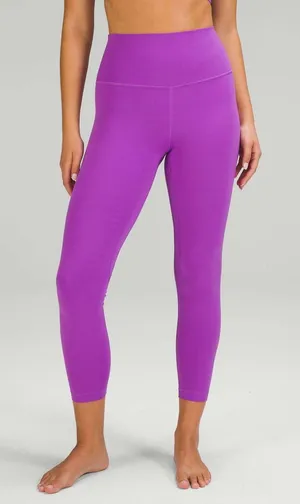 Lululemon Align High-Rise Pant 25" Moonlit Magenta Purple Gym Athletic Womens 0 thumbnail 1
