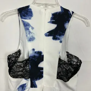 Lulus A-Line Floral Sleeveless Lace Dress Womens Medium thumbnail 8