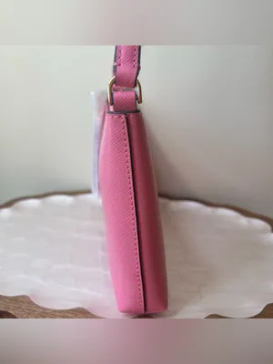 Kate Spade Sadie Small‎ Crossbody Blossom Pink Saffiano Leather NWT thumbnail 9