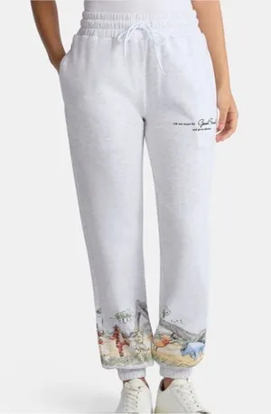 Winnie the Pooh Women's Graphic Joggers Size Medium NWOT thumbnail 1